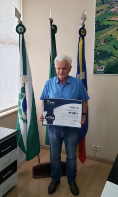 Rondon recebe o selo Bom Pagador, do Tribunal de Justiça do Paraná 
