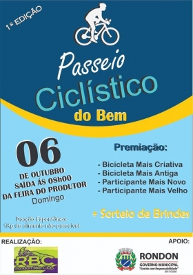 1ª Edição do Passeio Ciclístico do Bem - Participem!