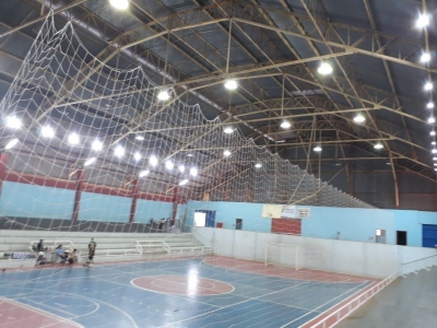 Esporte | Município De Rondon Amplia Sistema De Iluminação Do Ginásio Tancredo Neves