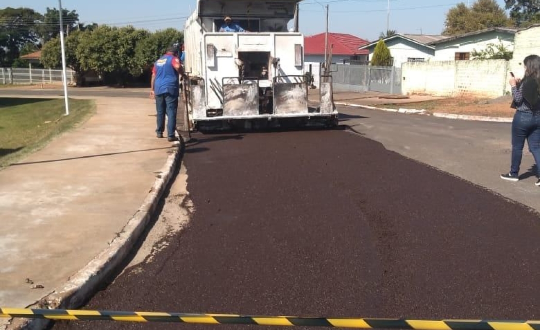 RONDON INICIA RECAPE ASFÁLTICO DE MAIS DE 19.000.00 m² DE RUAS