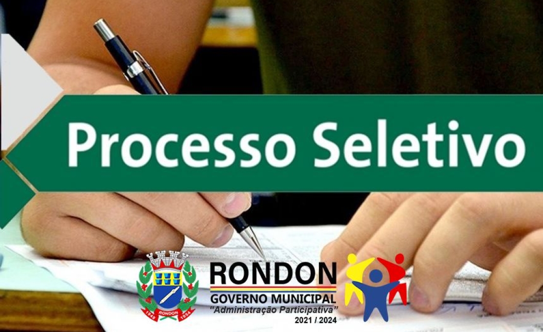 Edital - PSS Rondon