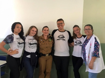 Palestra Sobre A Inserção Da Mulher Na Polícia Militar Do Estado Do Paraná 