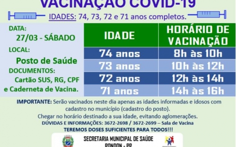 VACINAÇÃO COVID-19