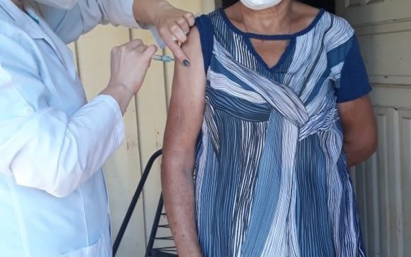 ATUALIZAÇÃO DAS FOTOS DA VACINAÇÃO EM RONDON!