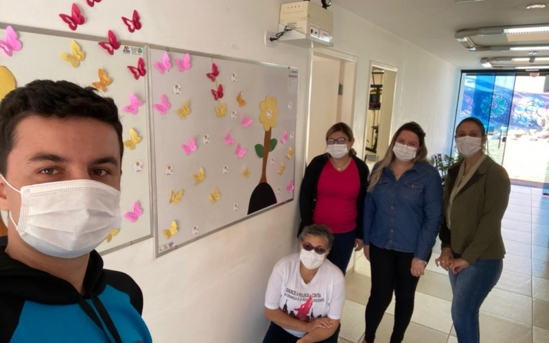 Centro de Referência de Assistência Social- CRAS, realizaram a campanha Nacional de Combate ao Abuso e Exploração Sexual