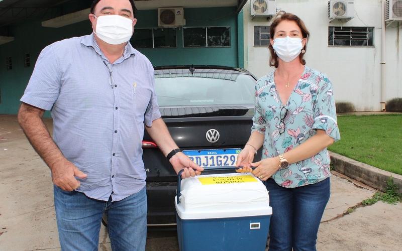 Rondon recebe as primeiras doses da vacina contra o Covid-19