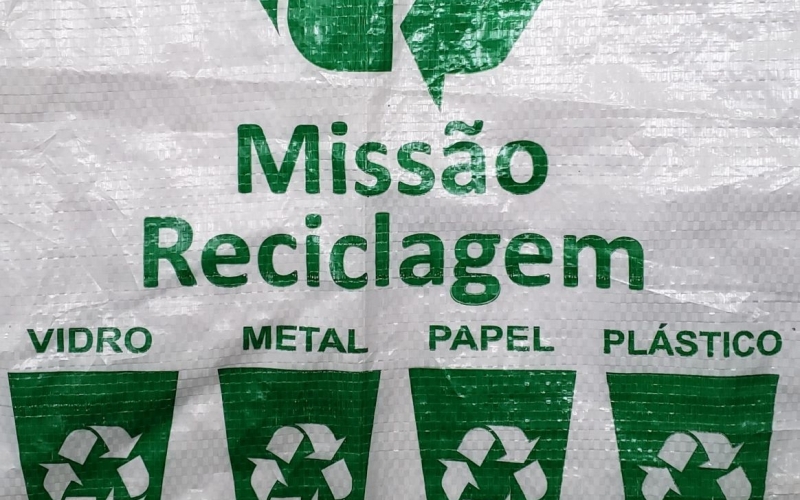 Concluídas As Entregas De Sacos De Ráfia Para Coleta Do Reciclado