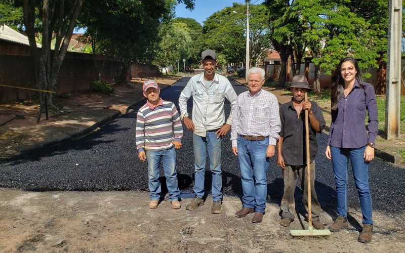 Obras De Recapeamento Asfáltico Continuam No Município