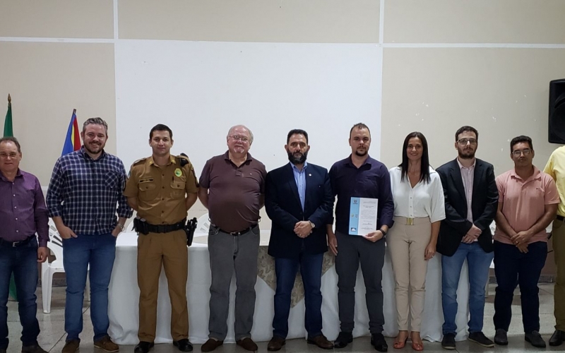 Solenidade De Posse Da Nova Diretoria Do Conseg De Rondon