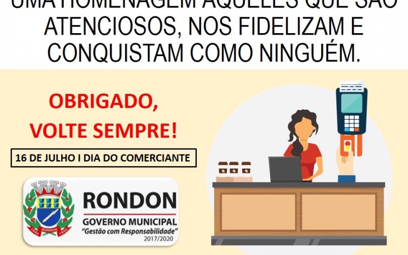 Dia do Comerciante!