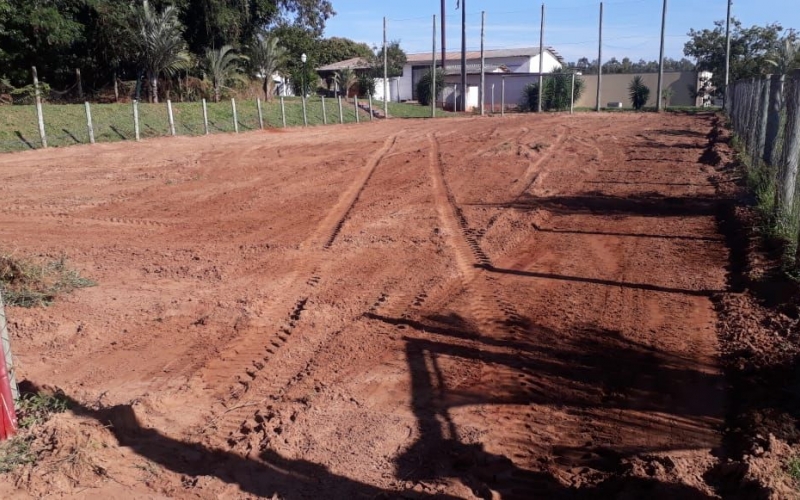 Quadra de Areia na Área Verde recebe Limpeza Especial