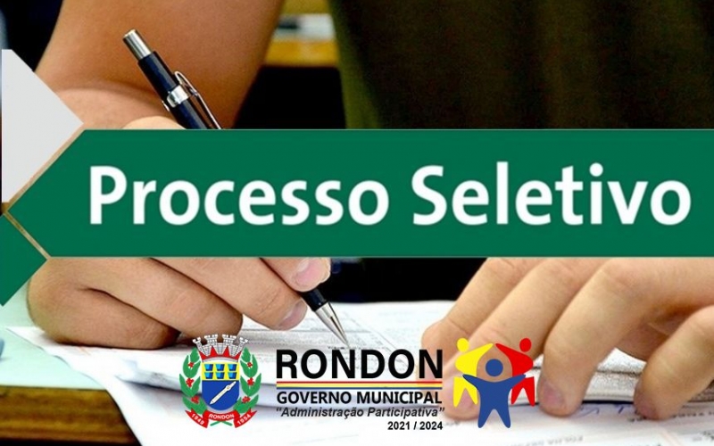 Edital - PSS Rondon